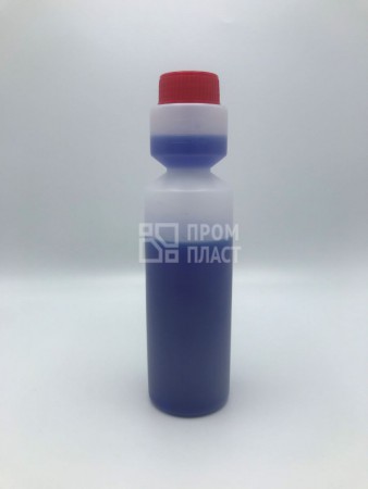 Бутыль "КОЛИБРИ" пластиковый дозатор встроенный в двухкамерный флакон 250 мл фото #270