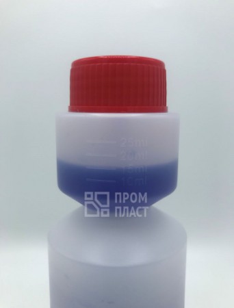 Бутыль "КОЛИБРИ" пластиковый дозатор встроенный в двухкамерный флакон 250 мл фото #274