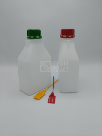 Пластиковая бутылка "Проба 32" для взятия проб нефтепродуктов в комплекте с пломбой фото #316